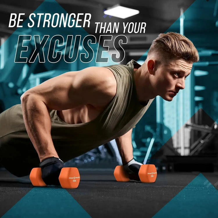 Neoprene Dumbbell Set of 2, Non - Slip, Hex Shape, Free Weights for Muscle Toning and Strength Building - Portable Home Gym Hand Weights - LUXURY CLOTHESLUXURY CLOTHES Neoprene Dumbbell Set of 2, Non - Slip, Hex Shape, Free Weights for Muscle Toning and Strength Building - Portable Home Gym Hand Weights