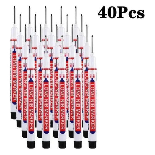 3 - 100Pcs 20mm Deep Hole Long Nib Head Marker For Metal Perforating Pen Waterproof Bathroom Woodworking Decor Multi - Purpose Tool - LUXURY CLOTHESMy store 3 - 100Pcs 20mm Deep Hole Long Nib Head Marker For Metal Perforating Pen Waterproof Bathroom Woodworking Decor Multi - Purpose Tool My store