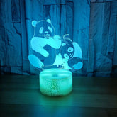 3D Small Night Lamp Panda Atmosphere Creative Touch - LUXURY CLOTHESMy store 3D Small Night Lamp Panda Atmosphere Creative Touch My store