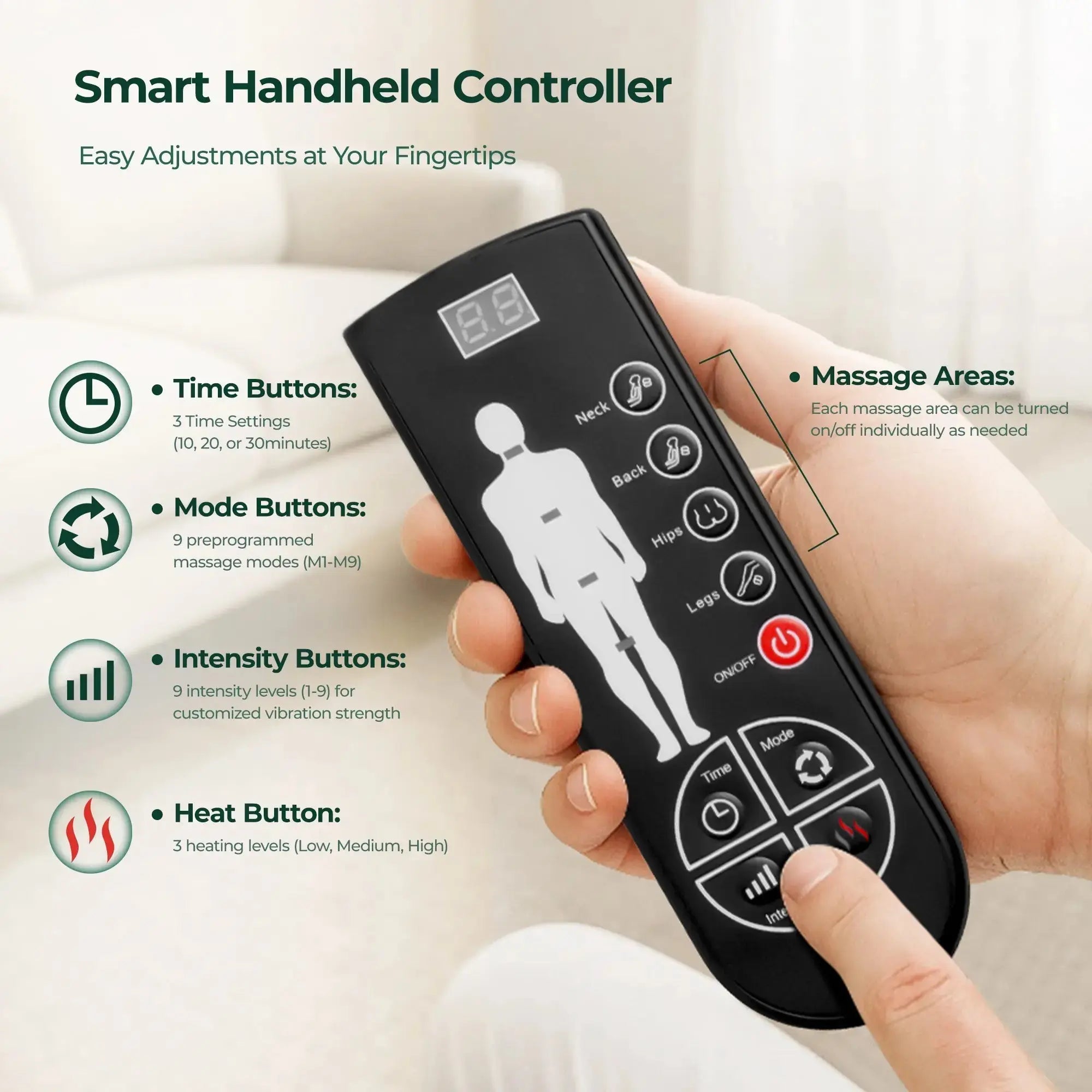 Amazon Prohibited Sale Foldable Portable Neck Massage Pillow Heat Therapy Multi - Mode Remote Control, Shoulder & Neck Relaxation Device, Multifunctional Massager, Cervical Pillow For Sleep Neck - LUXURY CLOTHESMy StoreAmazon Prohibited Sale Foldable Portable Neck Massage Pillow Heat Therapy Multi - Mode Remote Control, Shoulder & Neck Relaxation Device, Multifunctional Massager, Cervical Pillow For Sleep Neck My Store