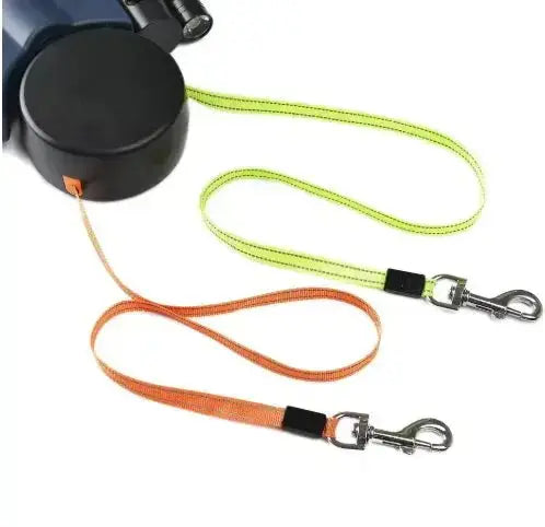 Auto Double Dog Leash - LUXURY CLOTHESLuxe & ClothingAuto Double Dog Leash Luxe & Clothing