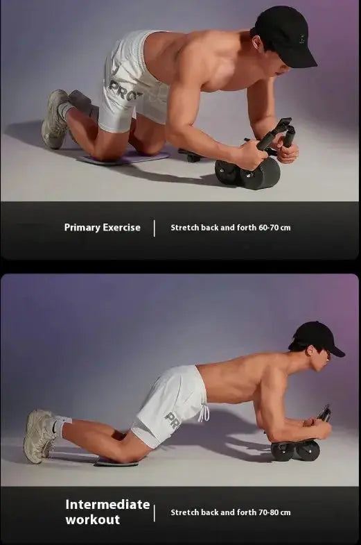 Automatic Rebound Abdominal Wheel - LUXURY CLOTHESLuxe & ClothingAutomatic Rebound Abdominal Wheel Luxe & Clothing