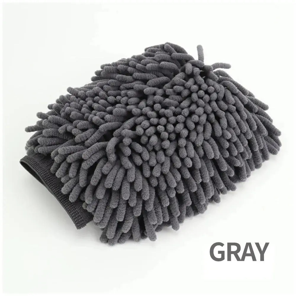 Car Wash Gloves Chenille Glove Plush Rags Thickened double - sided Car Supplies Cleaning Tools Auto Acessories Car Detailing - LUXURY CLOTHESMy store Car Wash Gloves Chenille Glove Plush Rags Thickened double - sided Car Supplies Cleaning Tools Auto Acessories Car Detailing My store
