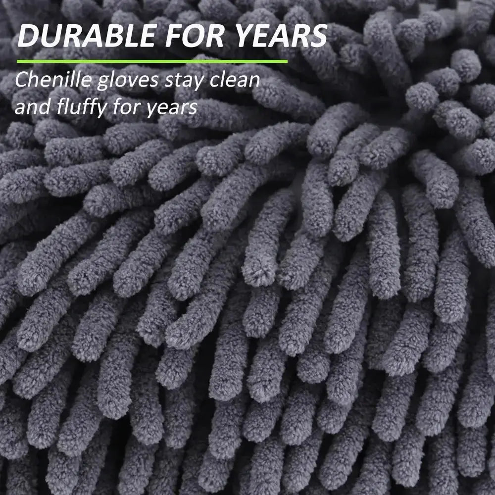 Car Wash Gloves Chenille Glove Plush Rags Thickened double - sided Car Supplies Cleaning Tools Auto Acessories Car Detailing - LUXURY CLOTHESMy store Car Wash Gloves Chenille Glove Plush Rags Thickened double - sided Car Supplies Cleaning Tools Auto Acessories Car Detailing My store