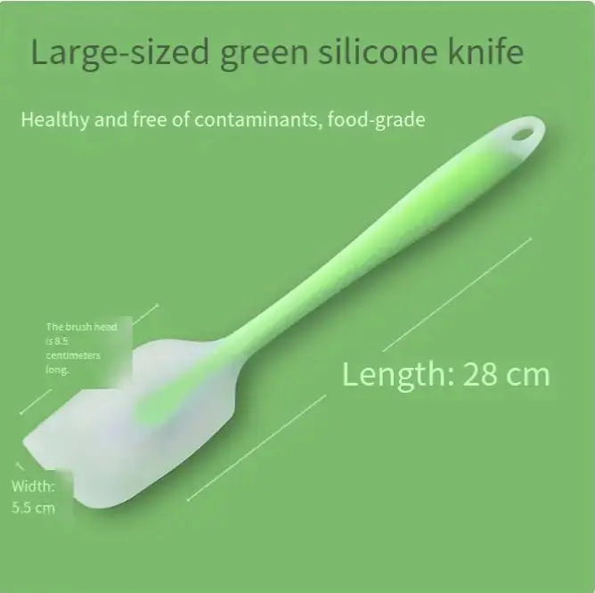 Clear Edge Silicone Spatula - LUXURY CLOTHESLUXURY CLOTHINGClear Edge Silicone Spatula LUXURY CLOTHING