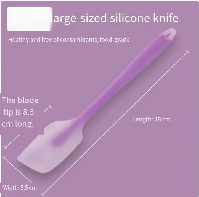 Clear Edge Silicone Spatula - LUXURY CLOTHESLUXURY CLOTHINGClear Edge Silicone Spatula LUXURY CLOTHING