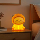 Cute Panda LED Night Lights Lion Silicone Sleeping Lamp USB Rechargeable Timing Bedside Baby Nightlights For Birthday Gift - LUXURY CLOTHESMy store Cute Panda LED Night Lights Lion Silicone Sleeping Lamp USB Rechargeable Timing Bedside Baby Nightlights For Birthday Gift My store