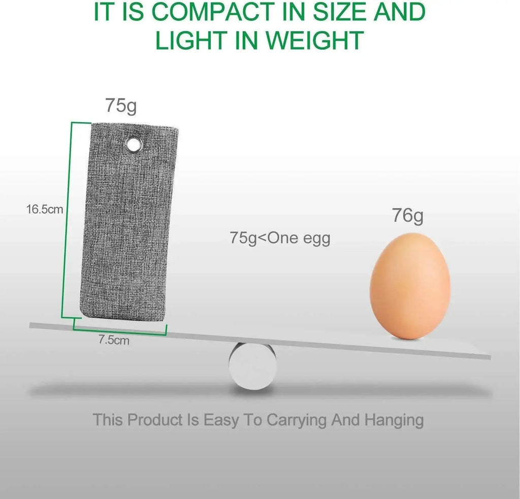 Eco - Fresh Bamboo Charcoal Purifier - LUXURY CLOTHESLUXURY CLOTHINGEco - Fresh Bamboo Charcoal Purifier LUXURY CLOTHING