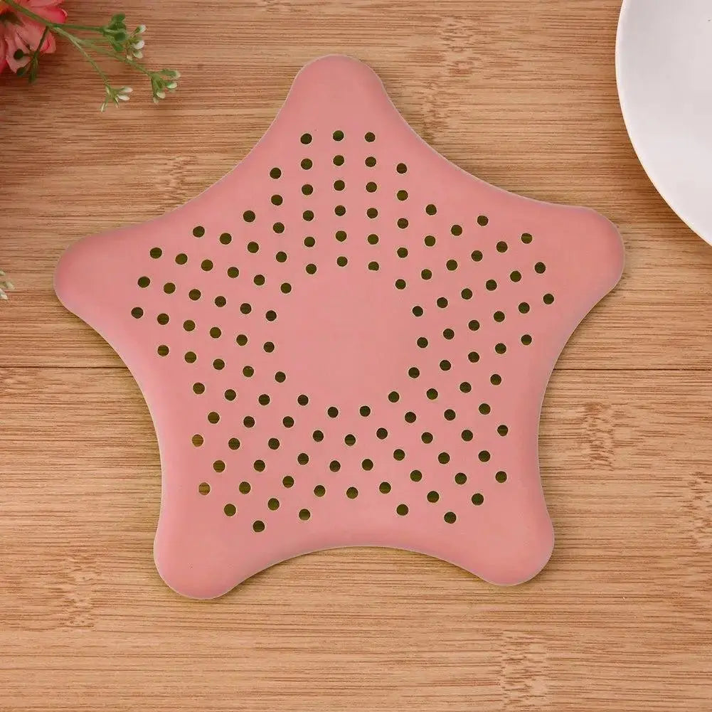 Five - pointed Star Kitchen Sink Anti - clogging Silicone Floor Drain - LUXURY CLOTHESMy store Five - pointed Star Kitchen Sink Anti - clogging Silicone Floor Drain My store