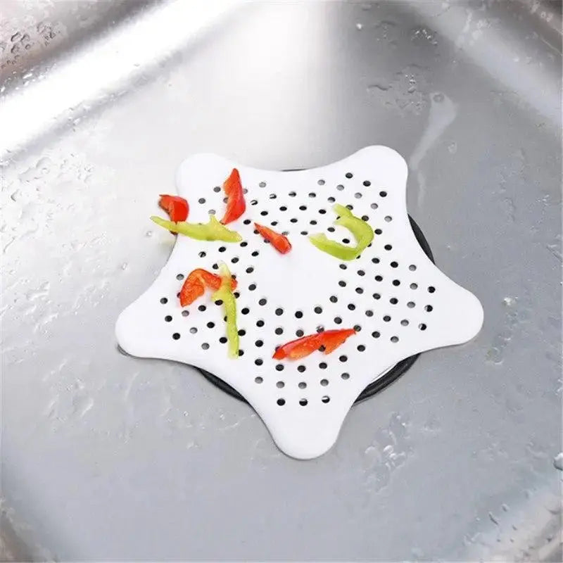 Five - pointed Star Kitchen Sink Anti - clogging Silicone Floor Drain - LUXURY CLOTHESMy store Five - pointed Star Kitchen Sink Anti - clogging Silicone Floor Drain My store