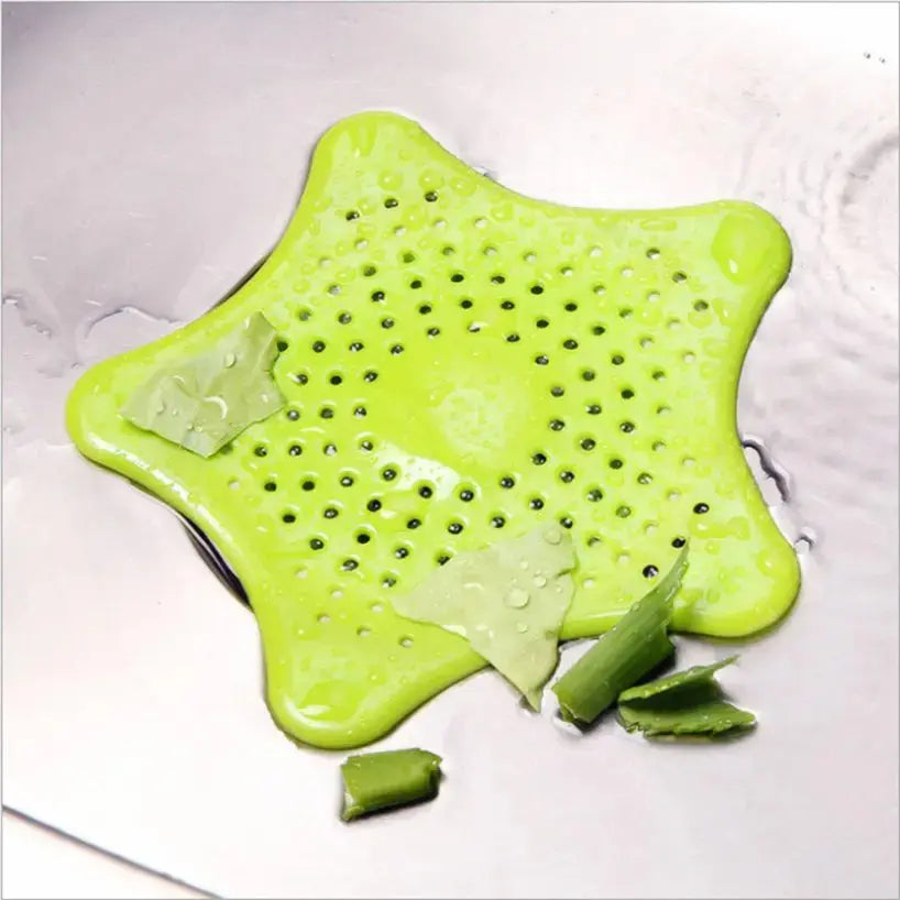 Five - pointed Star Kitchen Sink Anti - clogging Silicone Floor Drain - LUXURY CLOTHESMy store Five - pointed Star Kitchen Sink Anti - clogging Silicone Floor Drain My store