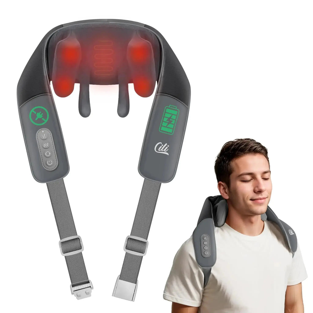 FlexHeat Cordless Neck & Shoulder Massager - LUXURY CLOTHESLuxe & ClothingFlexHeat Cordless Neck & Shoulder Massager Luxe & Clothing