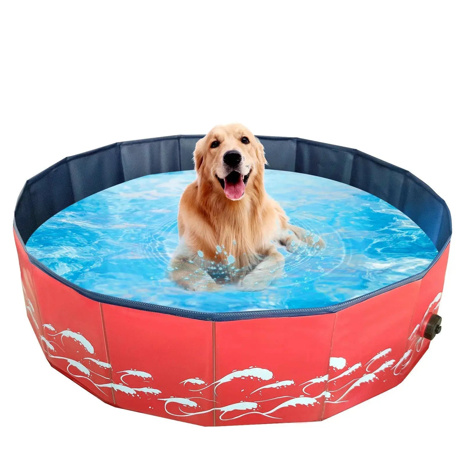 Foldable Dog Pool Pet Bath Swimming Tub Bathtub Outdoor Indoor Collapsible Bathing Pool For Dogs Cats Kids Pool - LUXURY CLOTHESMy store Foldable Dog Pool Pet Bath Swimming Tub Bathtub Outdoor Indoor Collapsible Bathing Pool For Dogs Cats Kids Pool My store