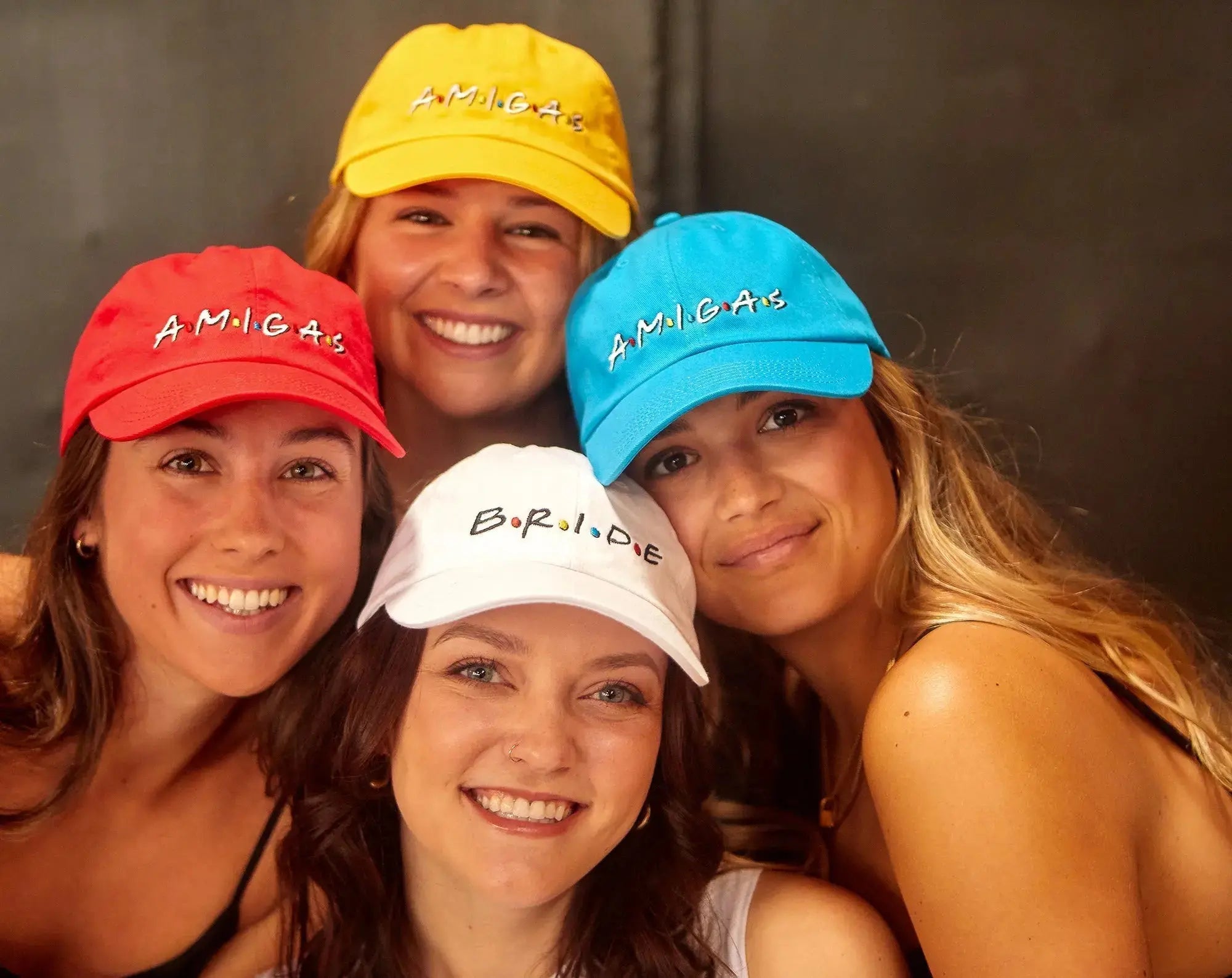 FRIENDS - Bride | Amigas - Breezy Bachelorette Party Hats! - LUXURY CLOTHESLuxe & ClothingFRIENDS - Bride | Amigas - Breezy Bachelorette Party Hats! Luxe & Clothing
