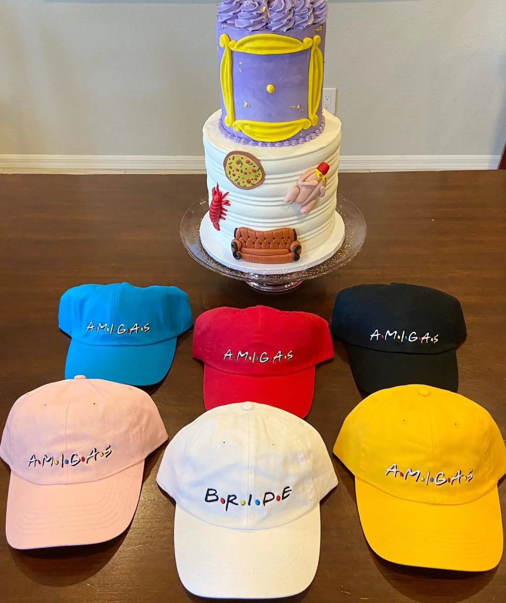 FRIENDS - Bride | Amigas - Breezy Bachelorette Party Hats! - LUXURY CLOTHESLuxe & ClothingFRIENDS - Bride | Amigas - Breezy Bachelorette Party Hats! Luxe & Clothing