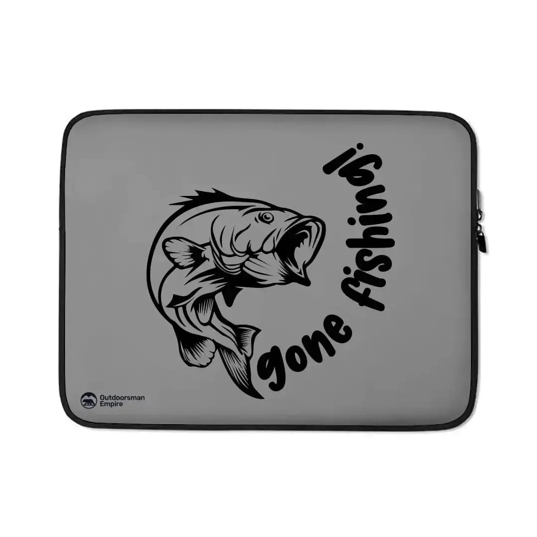 Gone Fishing v1 Laptop Sleeve - LUXURY CLOTHESLuxe & ClothingGone Fishing v1 Laptop Sleeve Luxe & Clothing