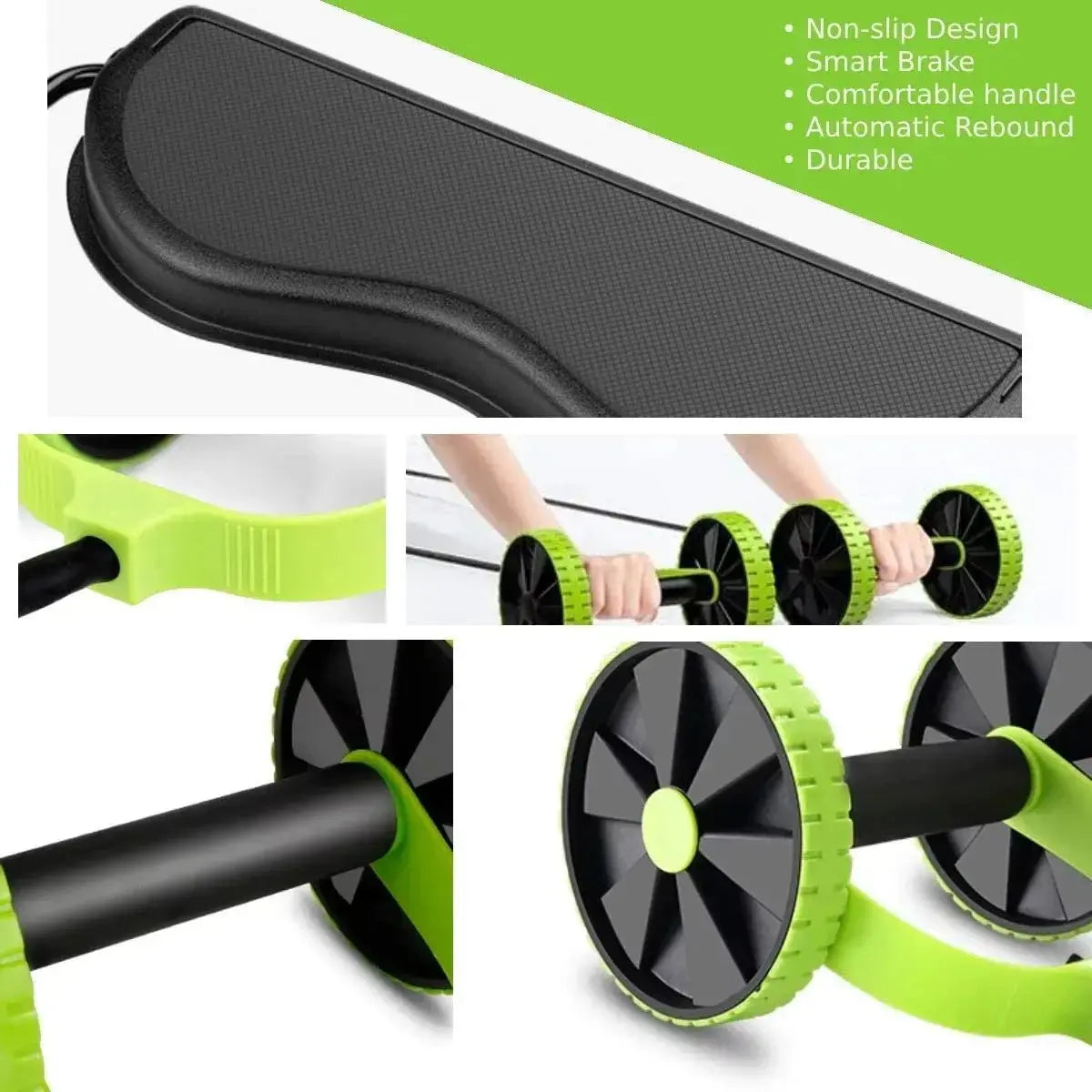 Gym Wheel Family Abs Wheel Gym Wheel Roller Quiet Rally Row - LUXURY CLOTHESMy store Gym Wheel Family Abs Wheel Gym Wheel Roller Quiet Rally Row My store