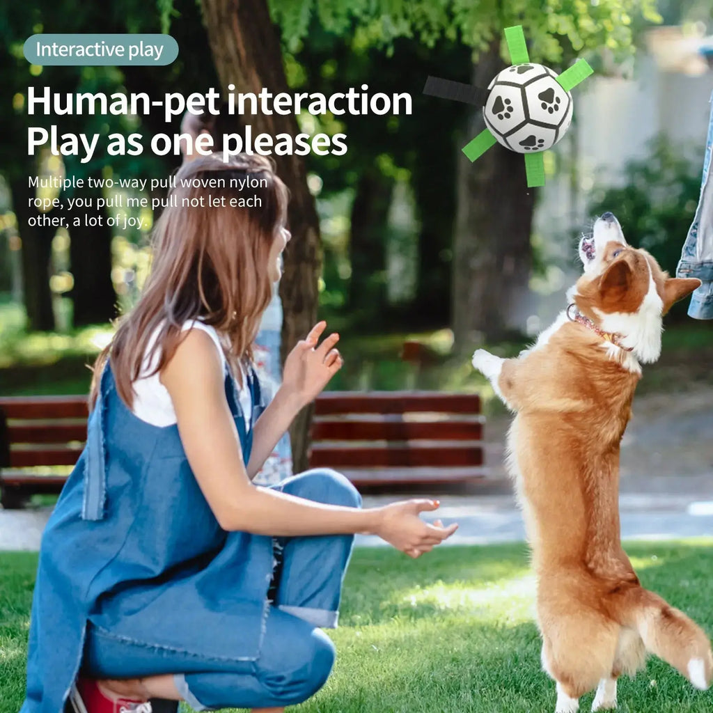 Interactive Dog Football Toy Soccer Ball Inflated Training Toy For Dogs Outdoor Border Collie Balls For Large Dogs Pet Supplies - LUXURY CLOTHESMy store Interactive Dog Football Toy Soccer Ball Inflated Training Toy For Dogs Outdoor Border Collie Balls For Large Dogs Pet Supplies My store