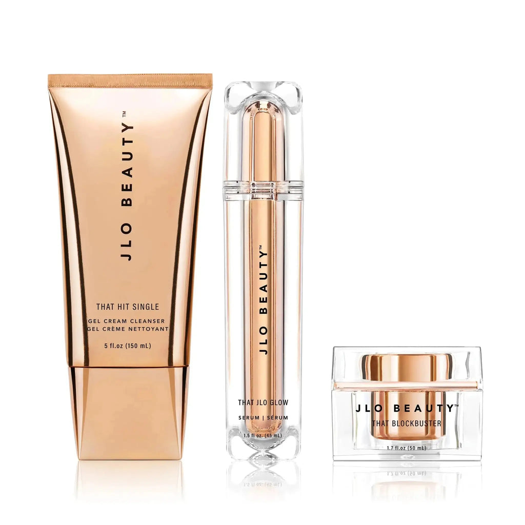 JLO GLOW Essential Starter Set | Serum, Cleanser, Cream for Radiant Skin - LUXURY CLOTHESLUXURY CLOTHINGJLO GLOW Essential Starter Set | Serum, Cleanser, Cream for Radiant Skin LUXURY CLOTHING
