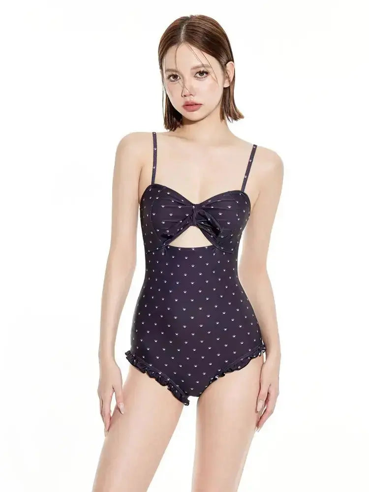 Ladies' Chic One - Piece Boxer Swimsuit - LUXURY CLOTHESLuxe & ClothingLadies' Chic One - Piece Boxer Swimsuit Luxe & Clothing