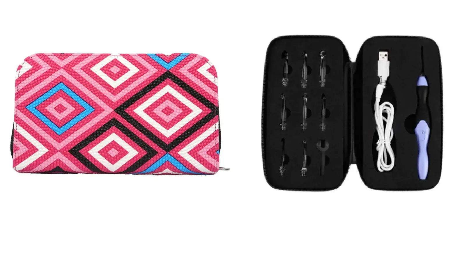 Led illuminated crochet set - LUXURY CLOTHESLUXURY CLOTHES Led illuminated crochet set LUXURY CLOTHES