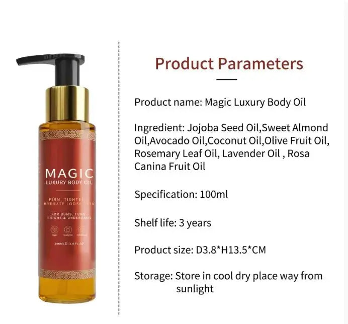 Magic Body Oil - LUXURY CLOTHESLuxe & ClothingMagic Body Oil Luxe & Clothing
