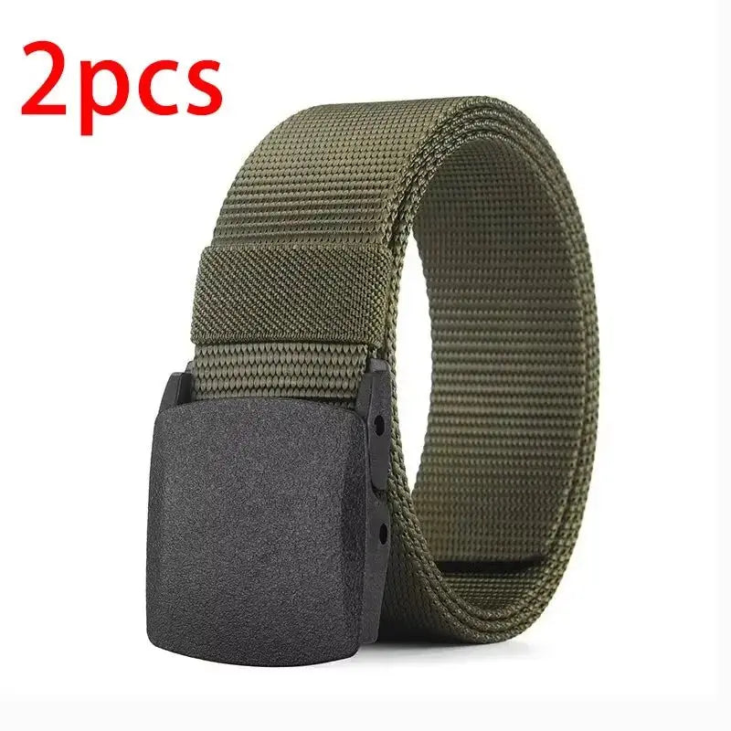 Men's Belt Outdoor Casual Canvas Belt Metal Free Training Nylon Tactical Belt With Pants Jeans Belt Sports Belts For Men Women - LUXURY CLOTHESMy store Men's Belt Outdoor Casual Canvas Belt Metal Free Training Nylon Tactical Belt With Pants Jeans Belt Sports Belts For Men Women My store