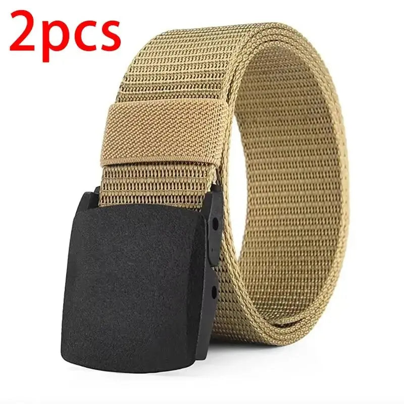 Men's Belt Outdoor Casual Canvas Belt Metal Free Training Nylon Tactical Belt With Pants Jeans Belt Sports Belts For Men Women - LUXURY CLOTHESMy store Men's Belt Outdoor Casual Canvas Belt Metal Free Training Nylon Tactical Belt With Pants Jeans Belt Sports Belts For Men Women My store