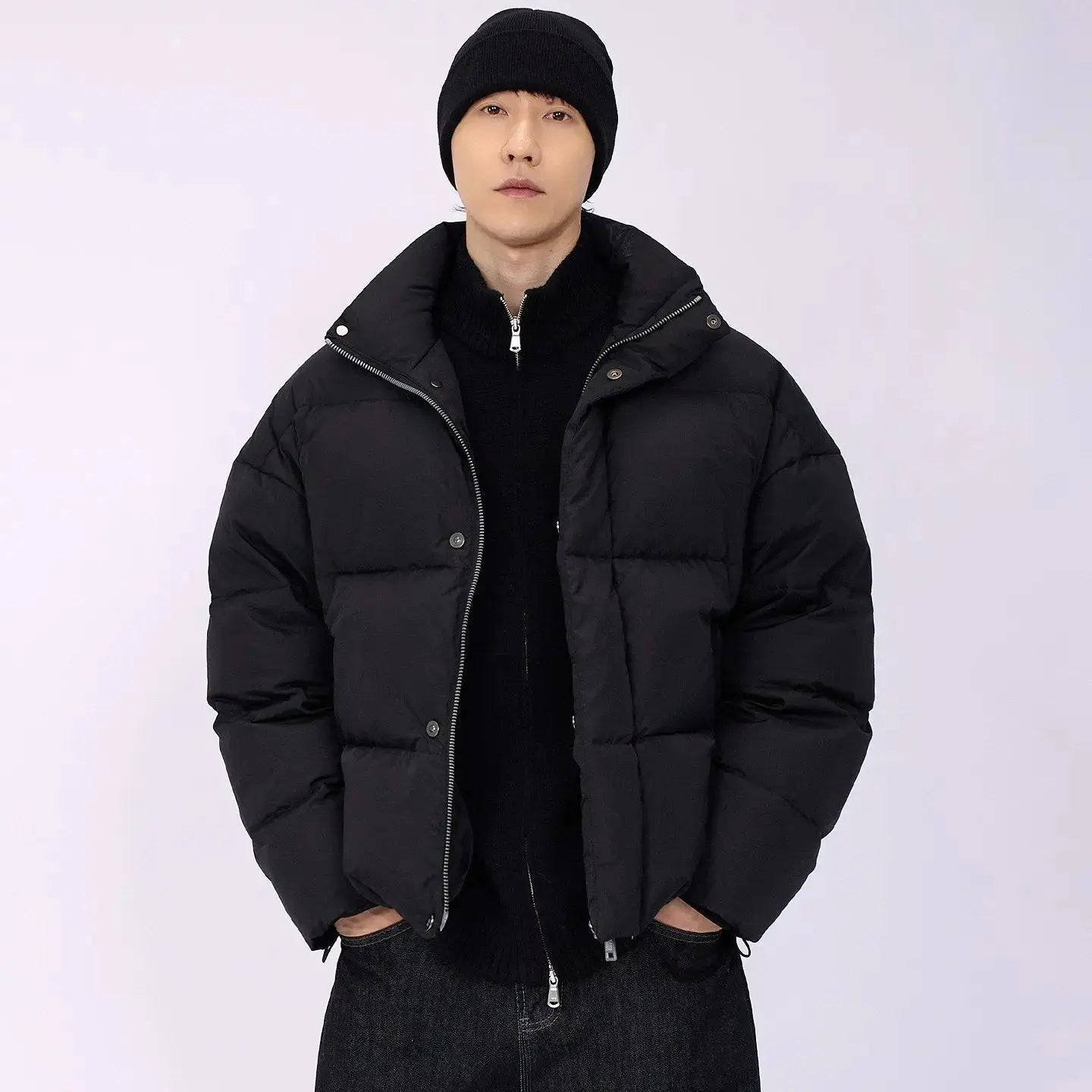 Mens Solid - Color Loose - Fit American - Style Designer Jacket - LUXURY CLOTHESMy StoreMens Solid - Color Loose - Fit American - Style Designer Jacket My Store