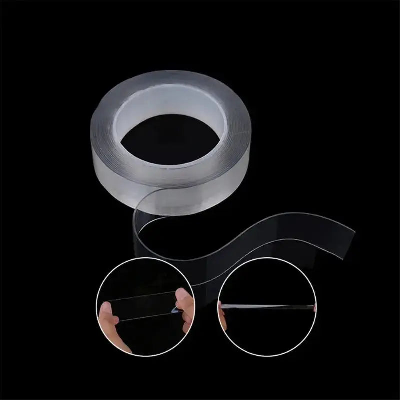 Nano Tape Super Strong Double Sided Tape Extra Strong Adhesive Non - slip Tape Waterproof Transparent Tape for Kitchen Bathroom - LUXURY CLOTHESMy store Nano Tape Super Strong Double Sided Tape Extra Strong Adhesive Non - slip Tape Waterproof Transparent Tape for Kitchen Bathroom My store