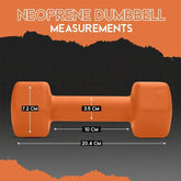 Neoprene Dumbbell Set of 2, Non - Slip, Hex Shape, Free Weights for Muscle Toning and Strength Building - Portable Home Gym Hand Weights - LUXURY CLOTHESLUXURY CLOTHES Neoprene Dumbbell Set of 2, Non - Slip, Hex Shape, Free Weights for Muscle Toning and Strength Building - Portable Home Gym Hand Weights