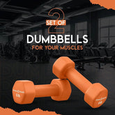Neoprene Dumbbell Set of 2, Non - Slip, Hex Shape, Free Weights for Muscle Toning and Strength Building - Portable Home Gym Hand Weights - LUXURY CLOTHESLUXURY CLOTHES Neoprene Dumbbell Set of 2, Non - Slip, Hex Shape, Free Weights for Muscle Toning and Strength Building - Portable Home Gym Hand Weights