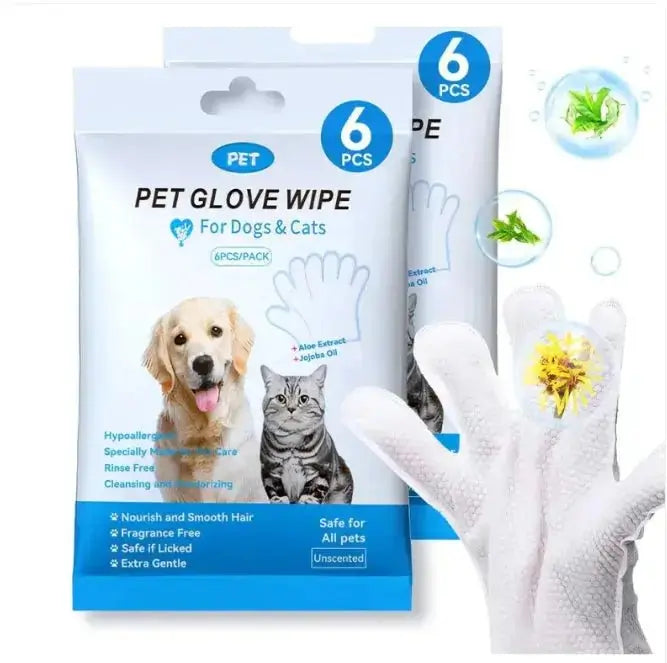 Pet Cleaning Gloves & Wipes - LUXURY CLOTHESLuxe & ClothingPet Cleaning Gloves & Wipes Luxe & Clothing
