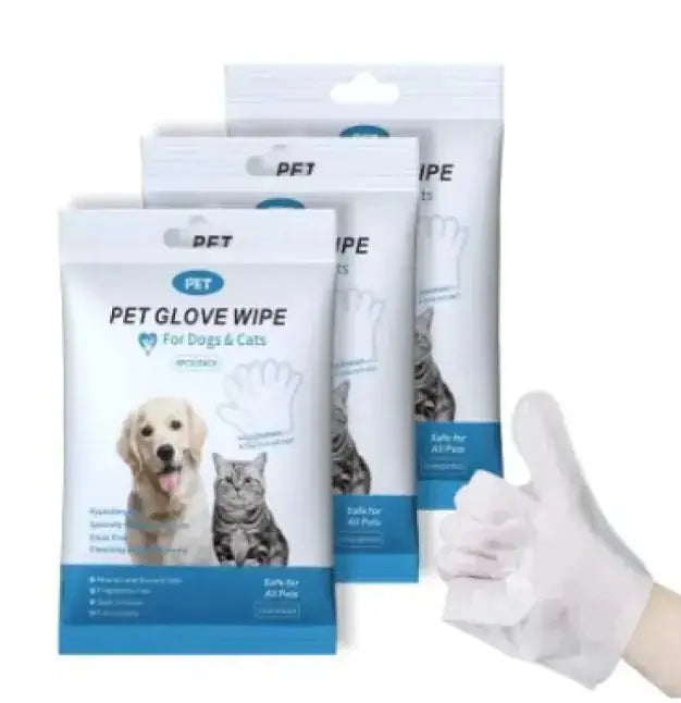 Pet Cleaning Gloves & Wipes - LUXURY CLOTHESLuxe & ClothingPet Cleaning Gloves & Wipes Luxe & Clothing