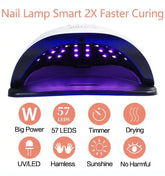 QuickPro 220W Nail Curing LED Lamp - LUXURY CLOTHESLuxe & ClothingQuickPro 220W Nail Curing LED Lamp Luxe & Clothing