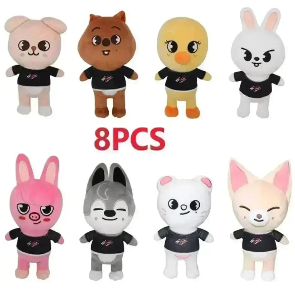 Skzoo Plush Kpop Toys Cartoon Stuffed Animal Plushies Doll Kawaii Companion for Kid Adult Fans Gift - LUXURY CLOTHESMy store Skzoo Plush Kpop Toys Cartoon Stuffed Animal Plushies Doll Kawaii Companion for Kid Adult Fans Gift My store