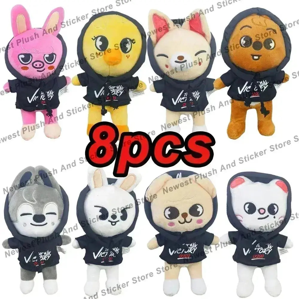 Skzoo Plush Kpop Toys Cartoon Stuffed Animal Plushies Doll Kawaii Companion for Kid Adult Fans Gift - LUXURY CLOTHESMy store Skzoo Plush Kpop Toys Cartoon Stuffed Animal Plushies Doll Kawaii Companion for Kid Adult Fans Gift My store