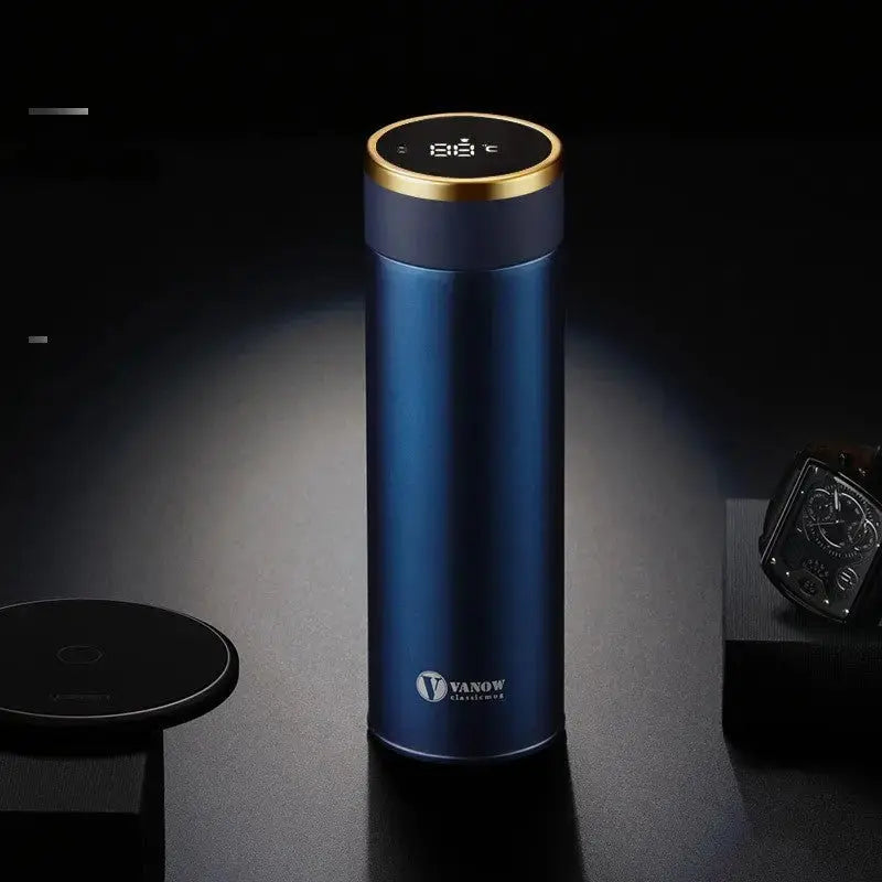 Smart Vacuum Cup Stainless Steel Car Portable Water Cup Tea Cup - LUXURY CLOTHESMy store Smart Vacuum Cup Stainless Steel Car Portable Water Cup Tea Cup My store