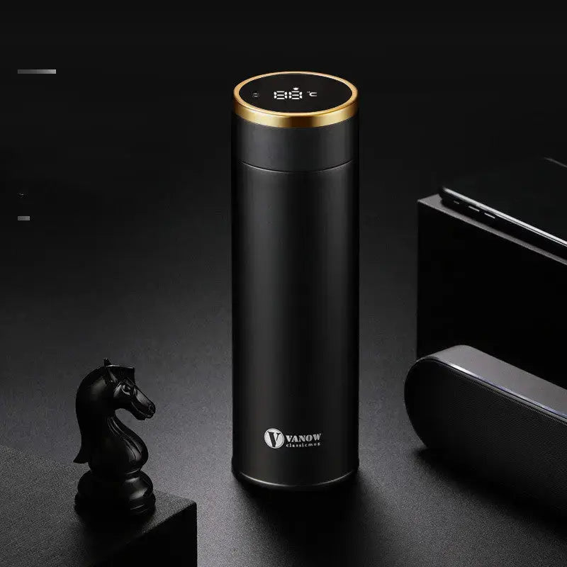 Smart Vacuum Cup Stainless Steel Car Portable Water Cup Tea Cup - LUXURY CLOTHESMy store Smart Vacuum Cup Stainless Steel Car Portable Water Cup Tea Cup My store