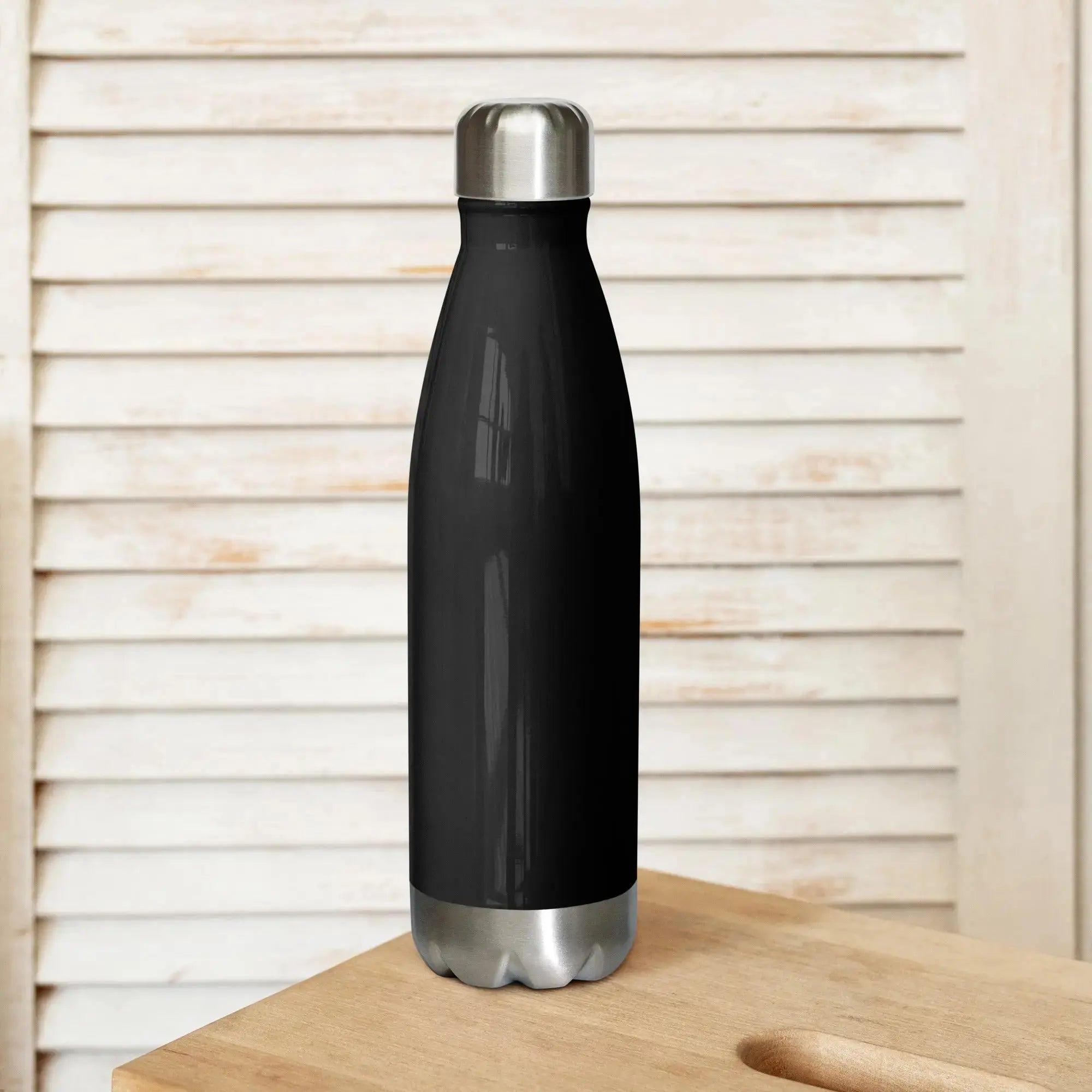 Stainless steel water bottle - LUXURY CLOTHESMy store Product mockup