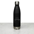 Stainless steel water bottle - LUXURY CLOTHESMy store Product mockup