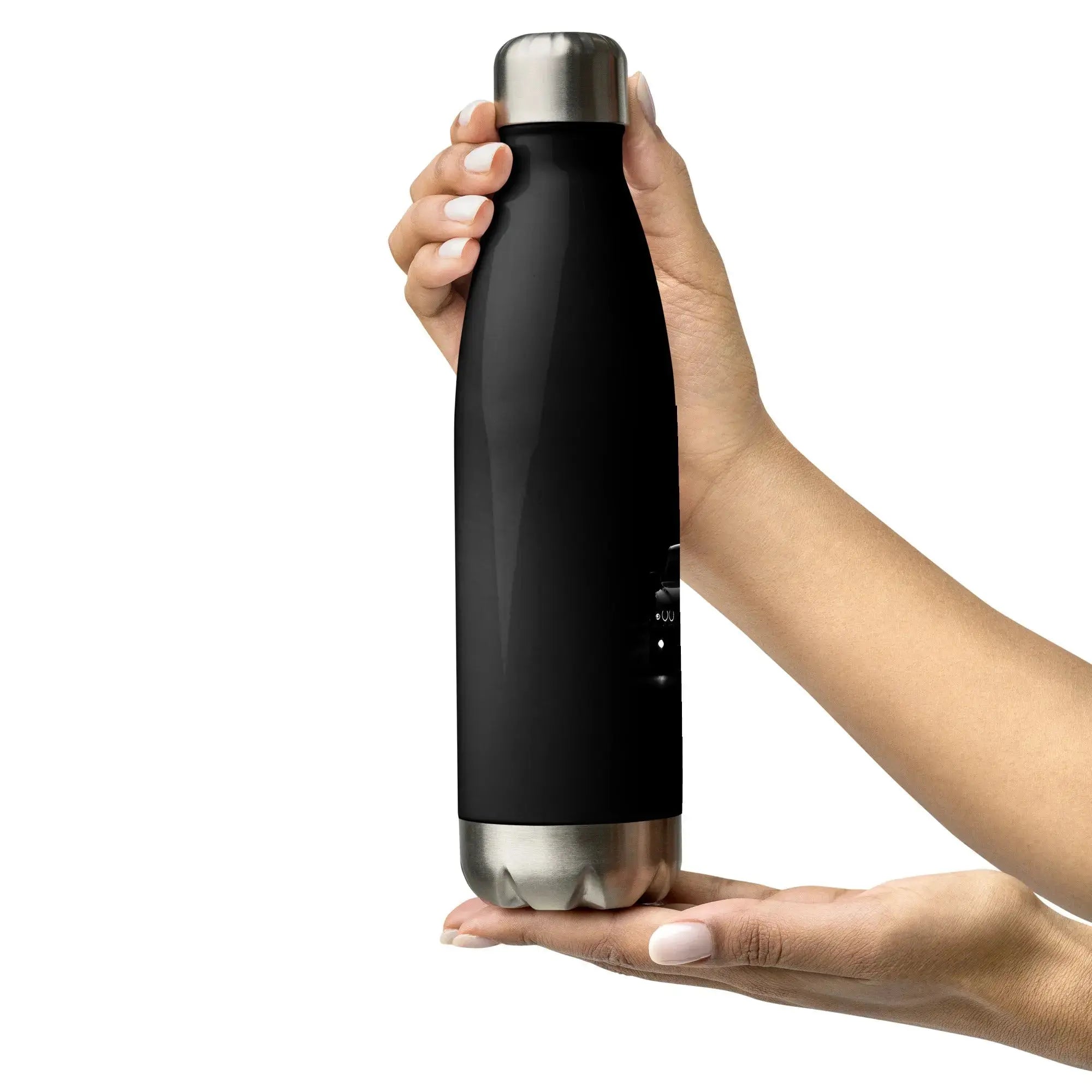 Stainless steel water bottle - LUXURY CLOTHESMy store Product mockup