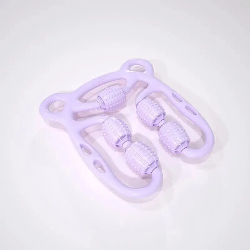 U Shape Trigger Point Massage Roller Full Body Massage Tool Arm Leg Neck Muscle Massager 4 Wheels Fitness Device For Sports - LUXURY CLOTHESMy store U Shape Trigger Point Massage Roller Full Body Massage Tool Arm Leg Neck Muscle Massager 4 Wheels Fitness Device For Sports My store