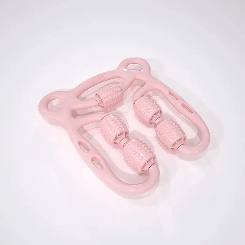 U Shape Trigger Point Massage Roller Full Body Massage Tool Arm Leg Neck Muscle Massager 4 Wheels Fitness Device For Sports - LUXURY CLOTHESMy store U Shape Trigger Point Massage Roller Full Body Massage Tool Arm Leg Neck Muscle Massager 4 Wheels Fitness Device For Sports My store