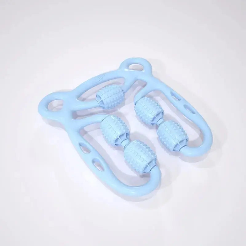 U Shape Trigger Point Massage Roller Full Body Massage Tool Arm Leg Neck Muscle Massager 4 Wheels Fitness Device For Sports - LUXURY CLOTHESMy store U Shape Trigger Point Massage Roller Full Body Massage Tool Arm Leg Neck Muscle Massager 4 Wheels Fitness Device For Sports My store