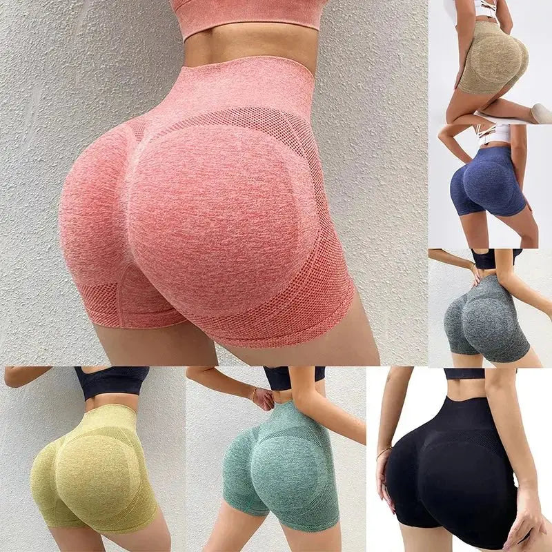 Women Shorts Sports For Women New Cycling Jogging Fitness High Waist Push Up Gym Shorts Leggings Women Yoga Clothing - LUXURY CLOTHESLuxe & ClothingWomen Shorts Sports For Women New Cycling Jogging Fitness High Waist Push Up Gym Shorts Leggings Women Yoga Clothing Luxe & Clothing