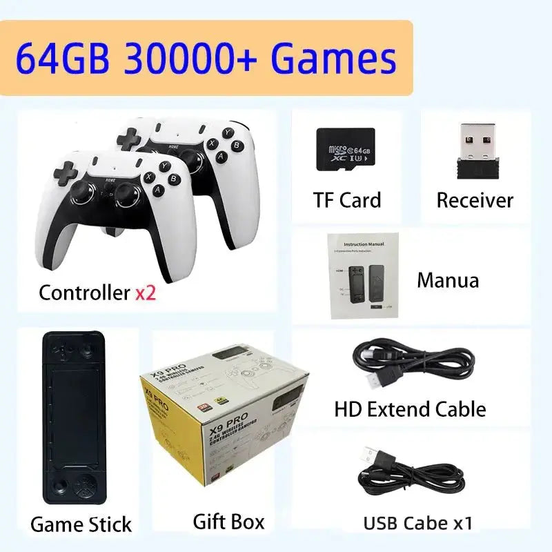 X9 HD Home Game Console - LUXURY CLOTHESLuxe & ClothingX9 HD Home Game Console Luxe & Clothing